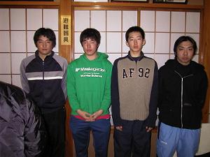 写真:国体代表選手